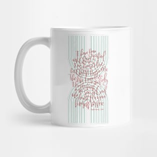 Galatians 2:20 - Christ Lives In Me -Sage Mug